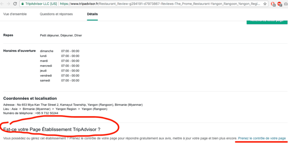 avis client sur tripadvisor.com