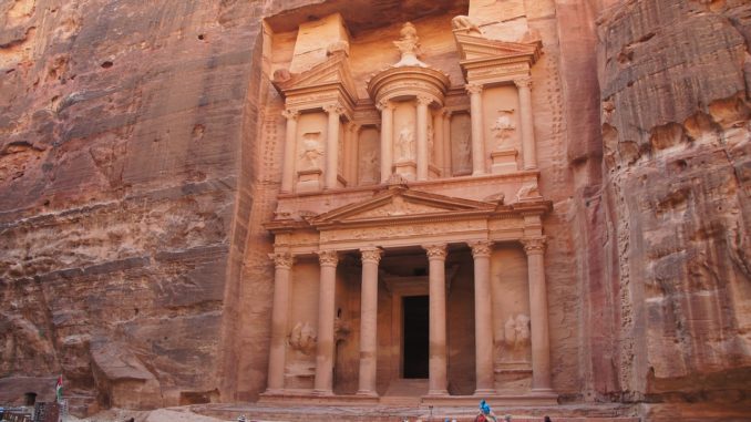 les ruines de Petra
